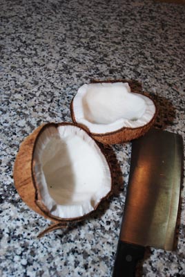 open coconut