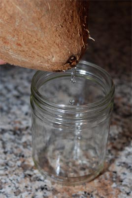 coconut water